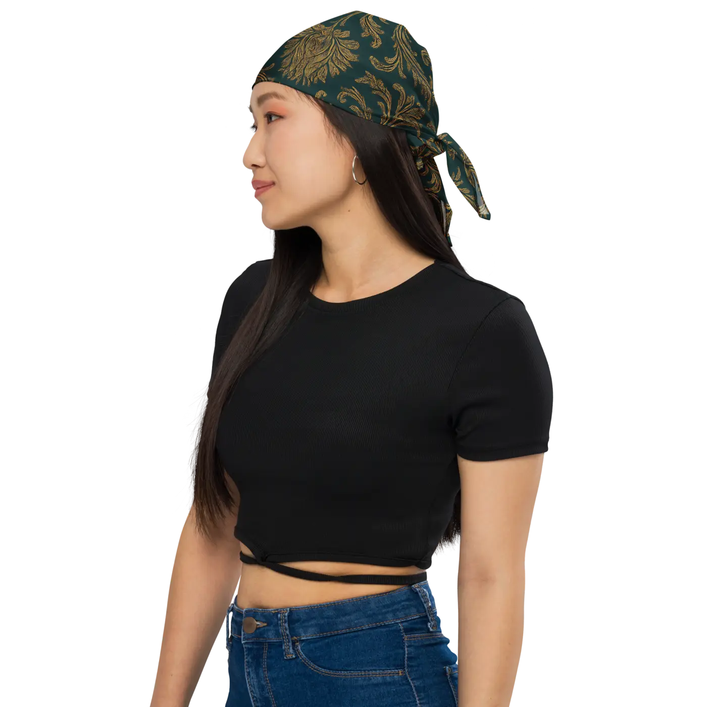 All-Over Print Bandana - Deep Navy Street Style - DipaliZ