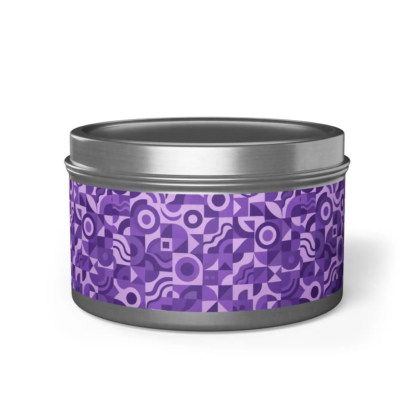 Hand-Poured Coconut Soy Candle - Reusable Decorative Tin - DipaliZ