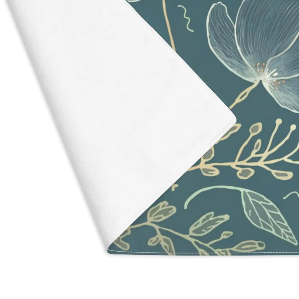 Delicate Flowers Cotton Placemat - Eco Friendly Dining - DipaliZ