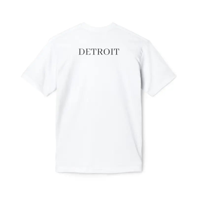 Detroit City Skyline Cotton Tee - Eco-Friendly Gifts - DipaliZ
