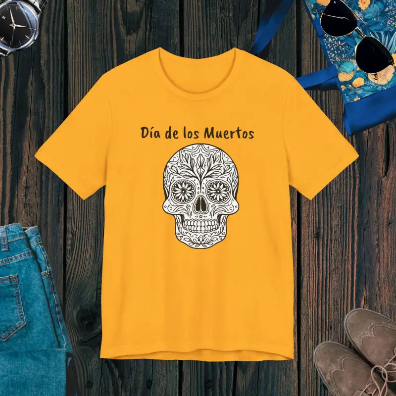 Los Muertos Unisex Jersey Short Sleeve Tee - Vibrant Culture - DipaliZ