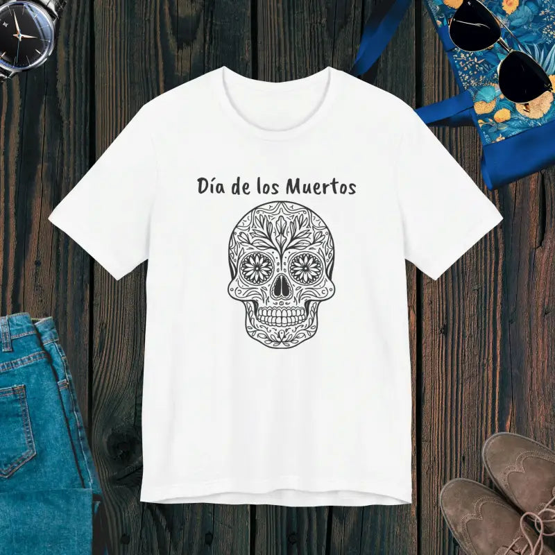 Los Muertos Unisex Jersey Short Sleeve Tee - Vibrant Culture - DipaliZ