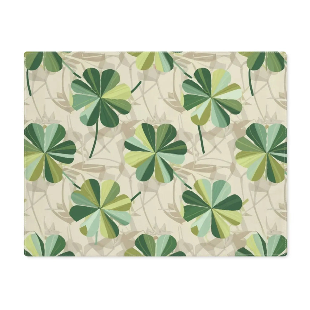 Clover Leaf Placemat - St. Patrick's Day Table Decor - DipaliZ