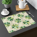 Clover Leaf Placemat - St. Patrick's Day Table Decor - DipaliZ