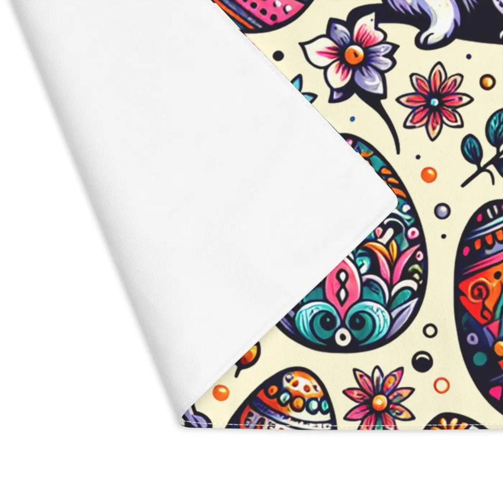 Festive Easter Eggs Placemat - Holiday Table Decor - DipaliZ