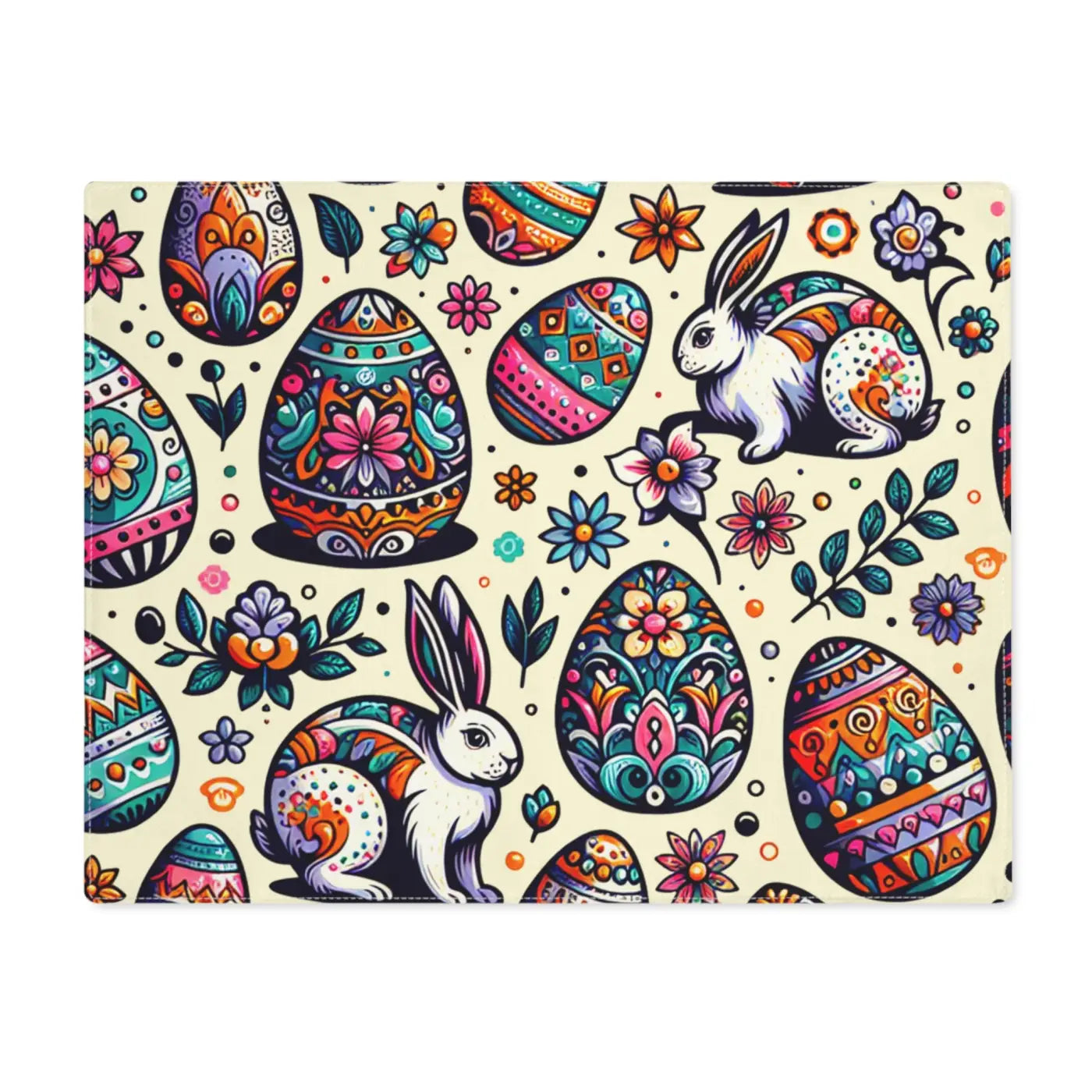 Festive Easter Eggs Placemat - Holiday Table Decor - DipaliZ