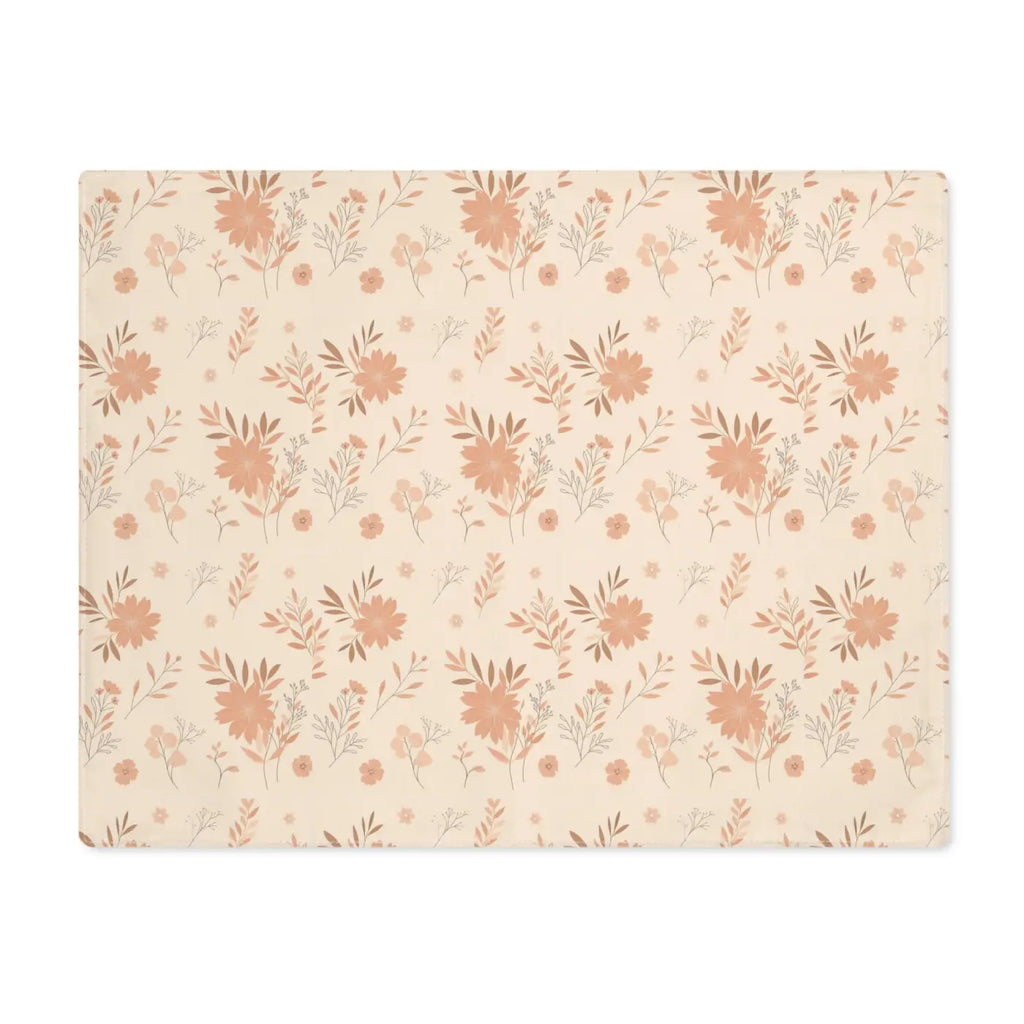 Floral Pattern Dining Table Placemat - Cotton Tableware - DipaliZ