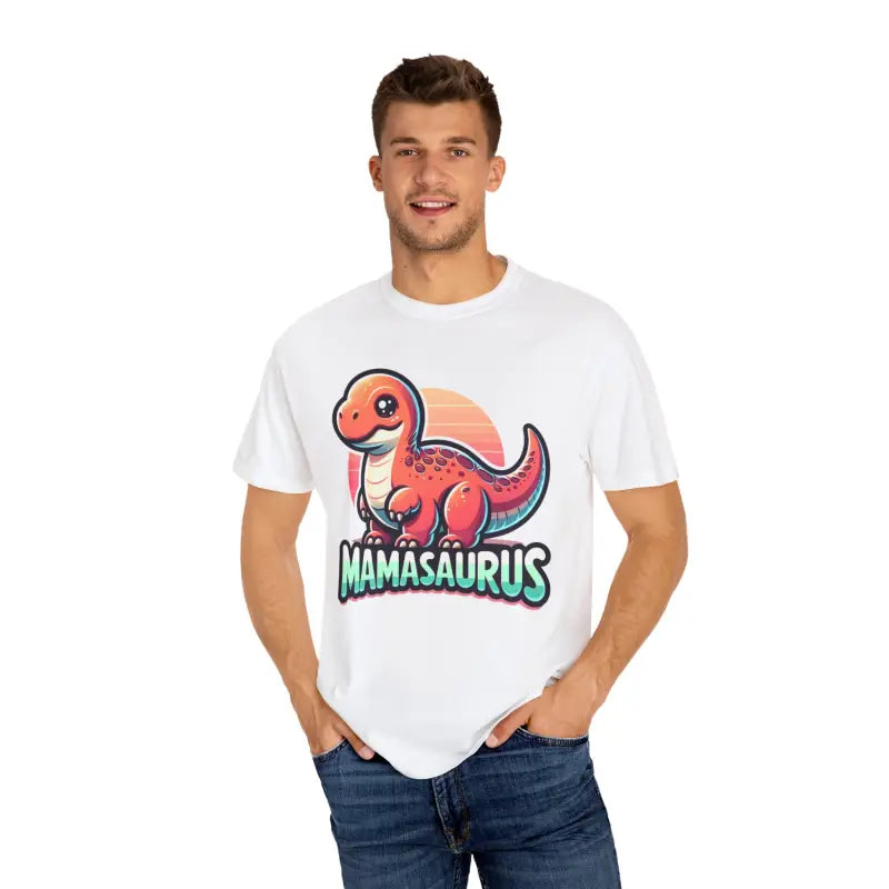 Mamsaurus Tee - Ecofriendly Dinosaur Tee for Moms - DipaliZ