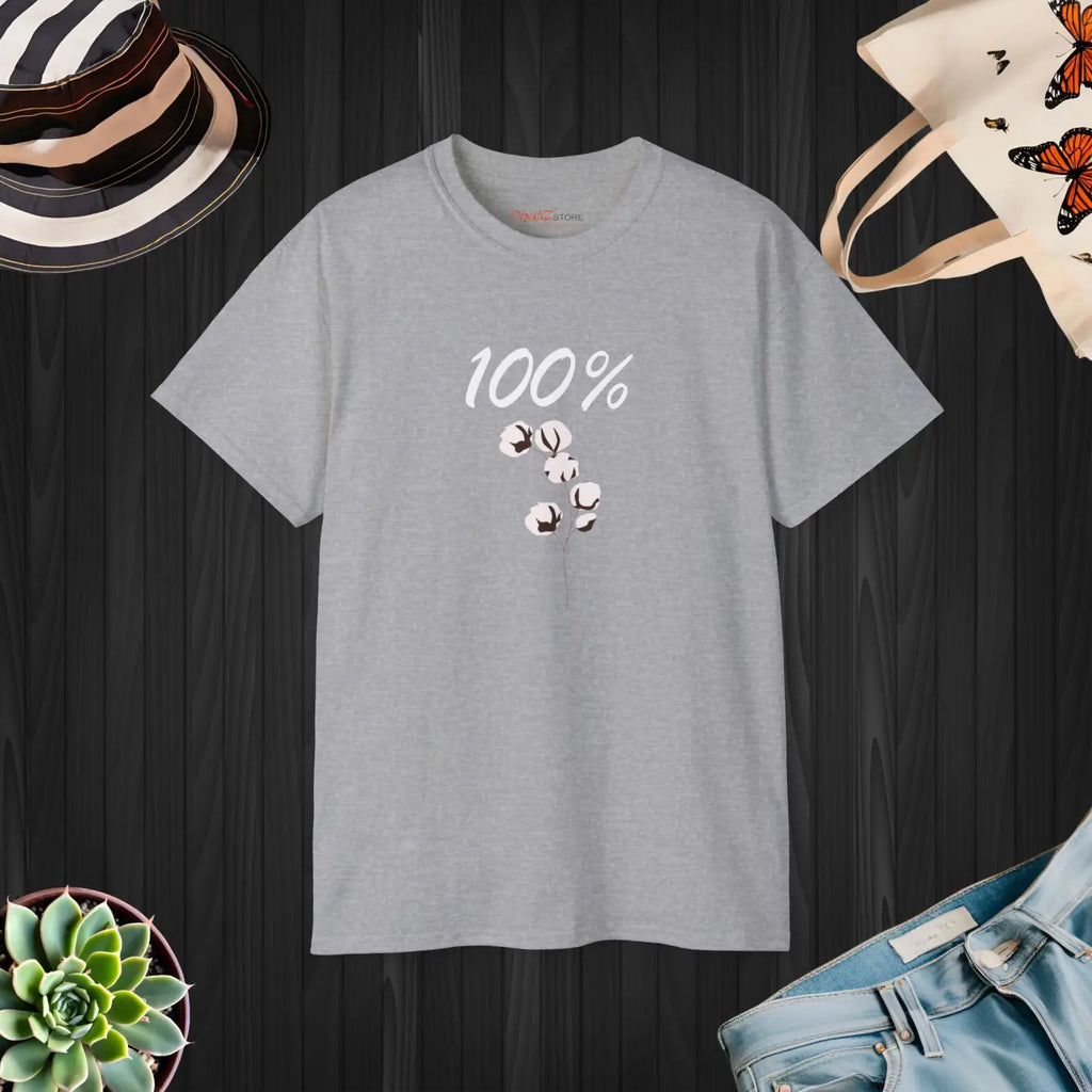 Ultra Cotton Tee - Eco-Friendly 100% Cotton Style - DipaliZ