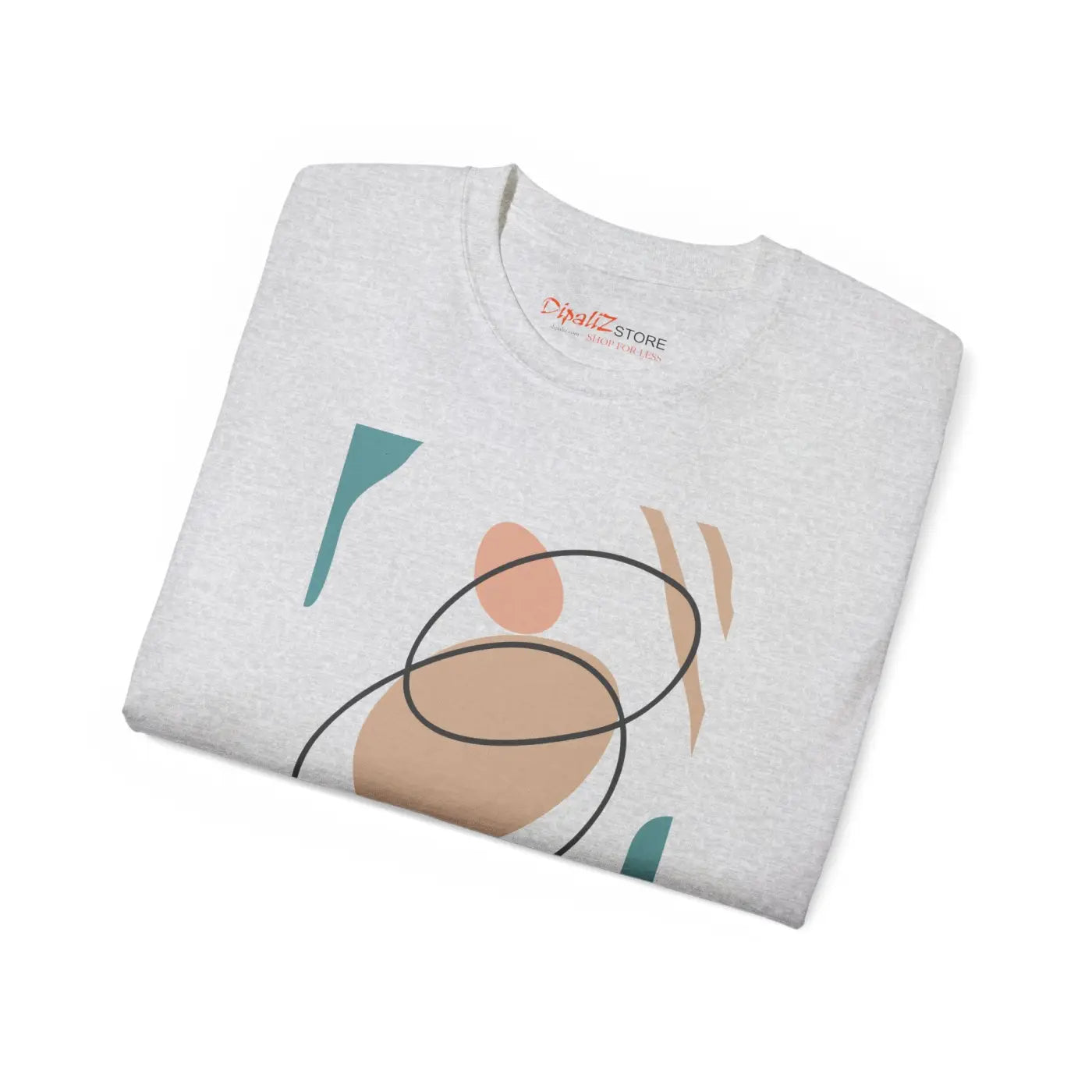 Abstract Explosion Ultra Cotton Tee - Bold Art Design - DipaliZ
