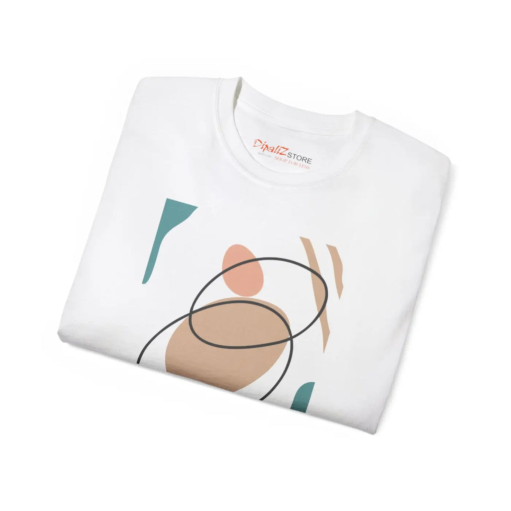 Abstract Explosion Ultra Cotton Tee - Bold Art Design - DipaliZ