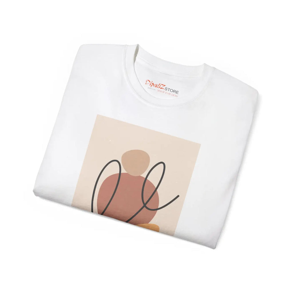 Ultra Cotton Tee - Abstract Art Short Sleeve - DipaliZ