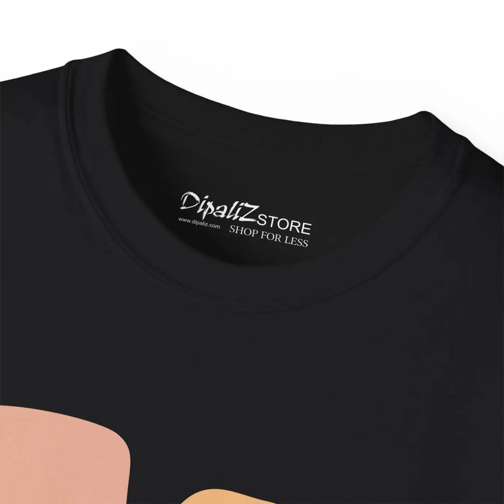 Ultra Cotton Tee - Abstract Face Design - DipaliZ
