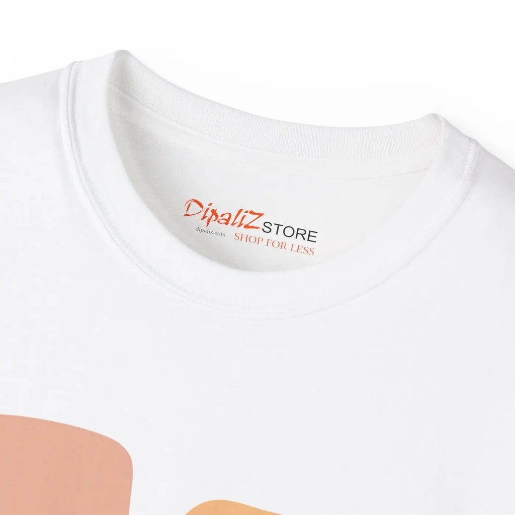 Ultra Cotton Tee - Abstract Face Design - DipaliZ