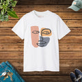 Ultra Cotton Tee - Abstract Face Design - DipaliZ