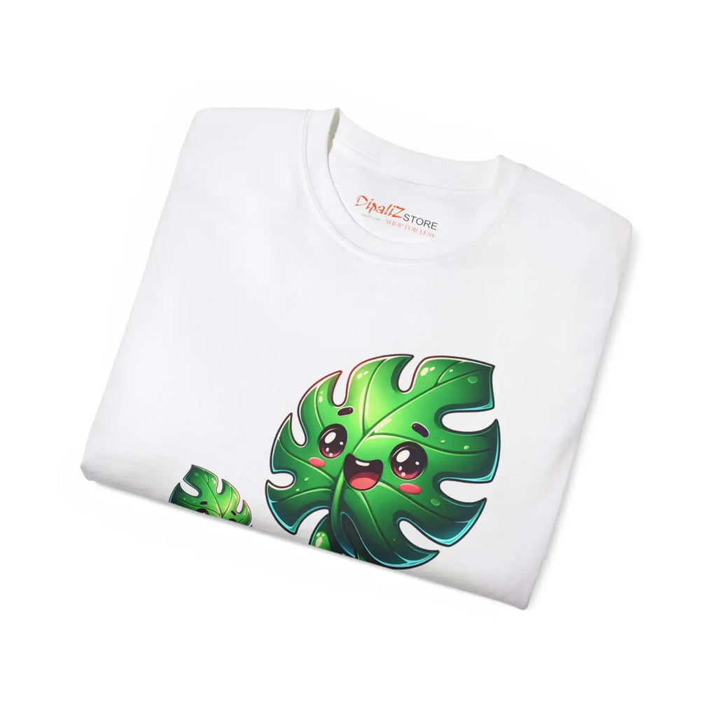 Monstera Leaf Tee - Ultra Cotton Women's Top - DipaliZ