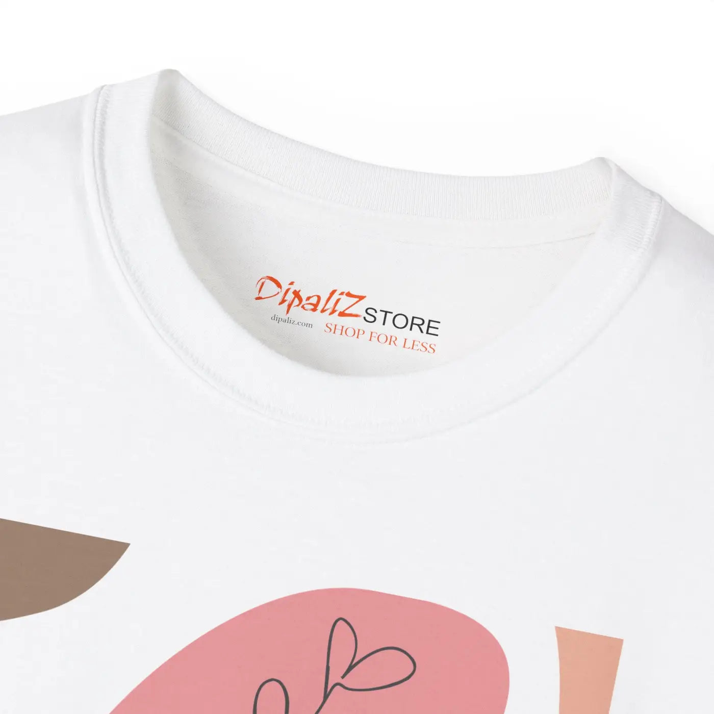 Unisex Ultra Cotton Tee - Abstract Foliage Design - DipaliZ