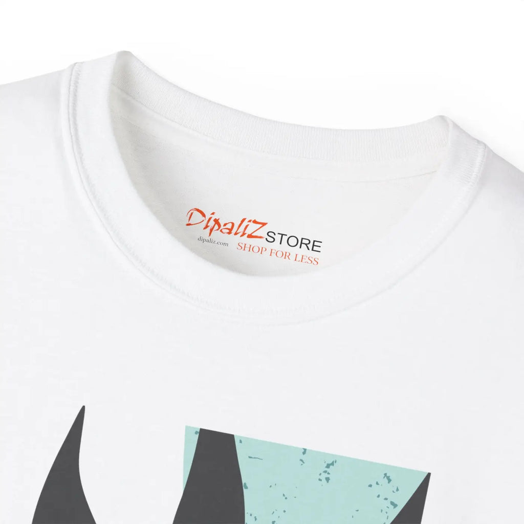 Unisex Ultra Cotton Tee - Abstract Foliage Art - DipaliZ