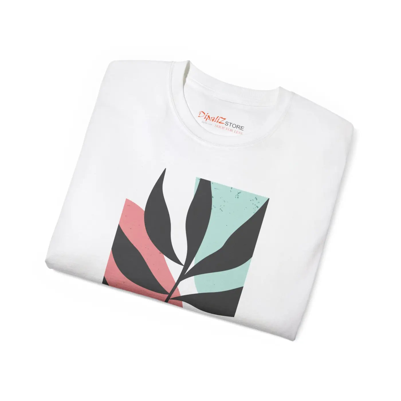 Unisex Ultra Cotton Tee - Abstract Foliage Art - DipaliZ