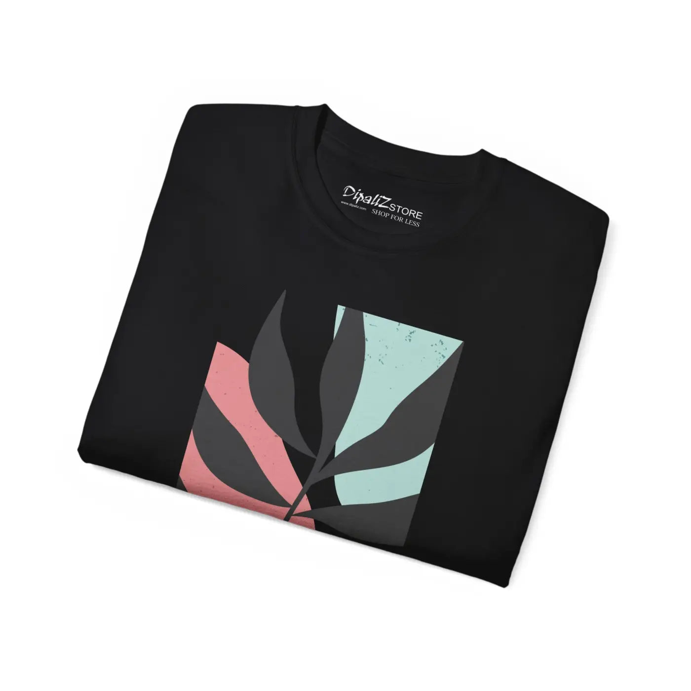 Unisex Ultra Cotton Tee - Abstract Foliage Art - DipaliZ