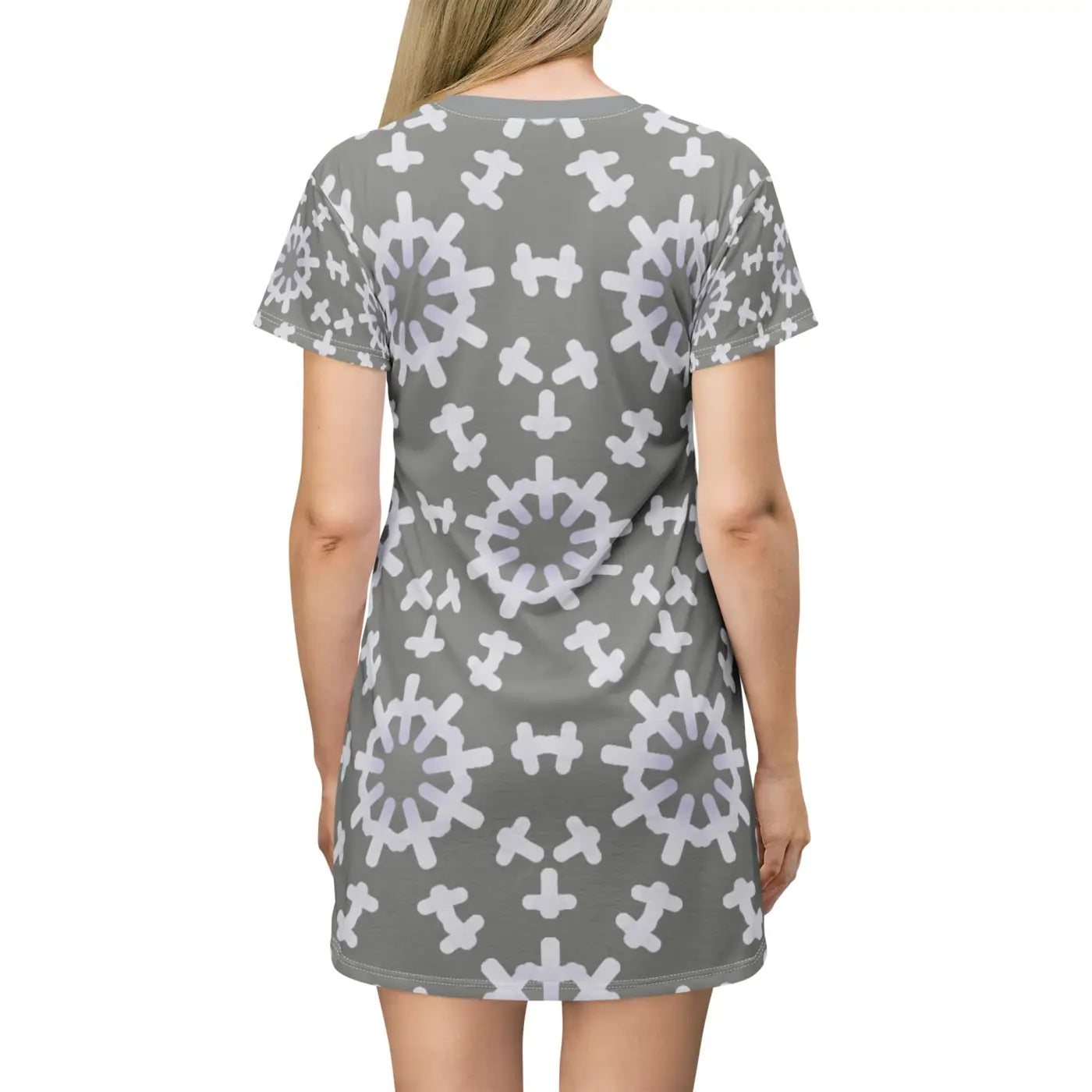Abstract Geometric Pattern Dress - Statement Style - DipaliZ