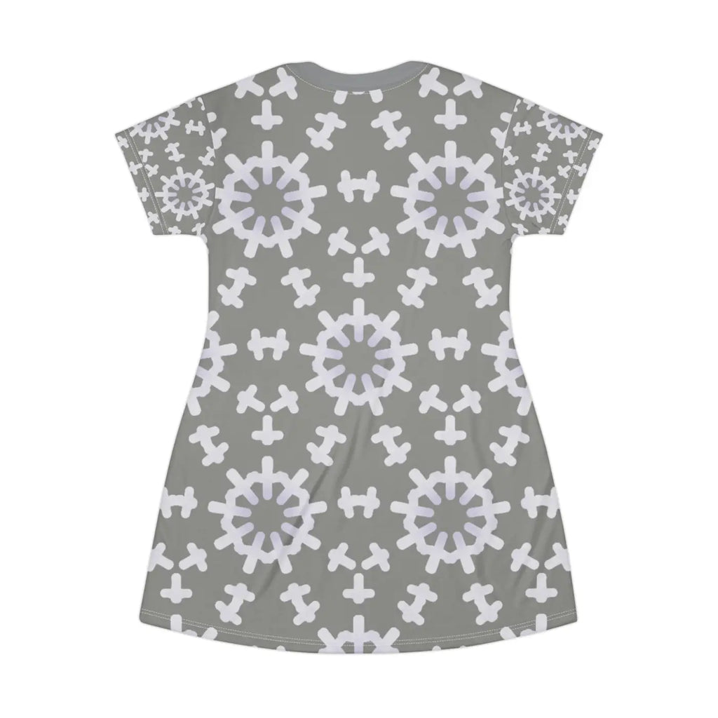 Abstract Geometric Pattern Dress - Statement Style - DipaliZ