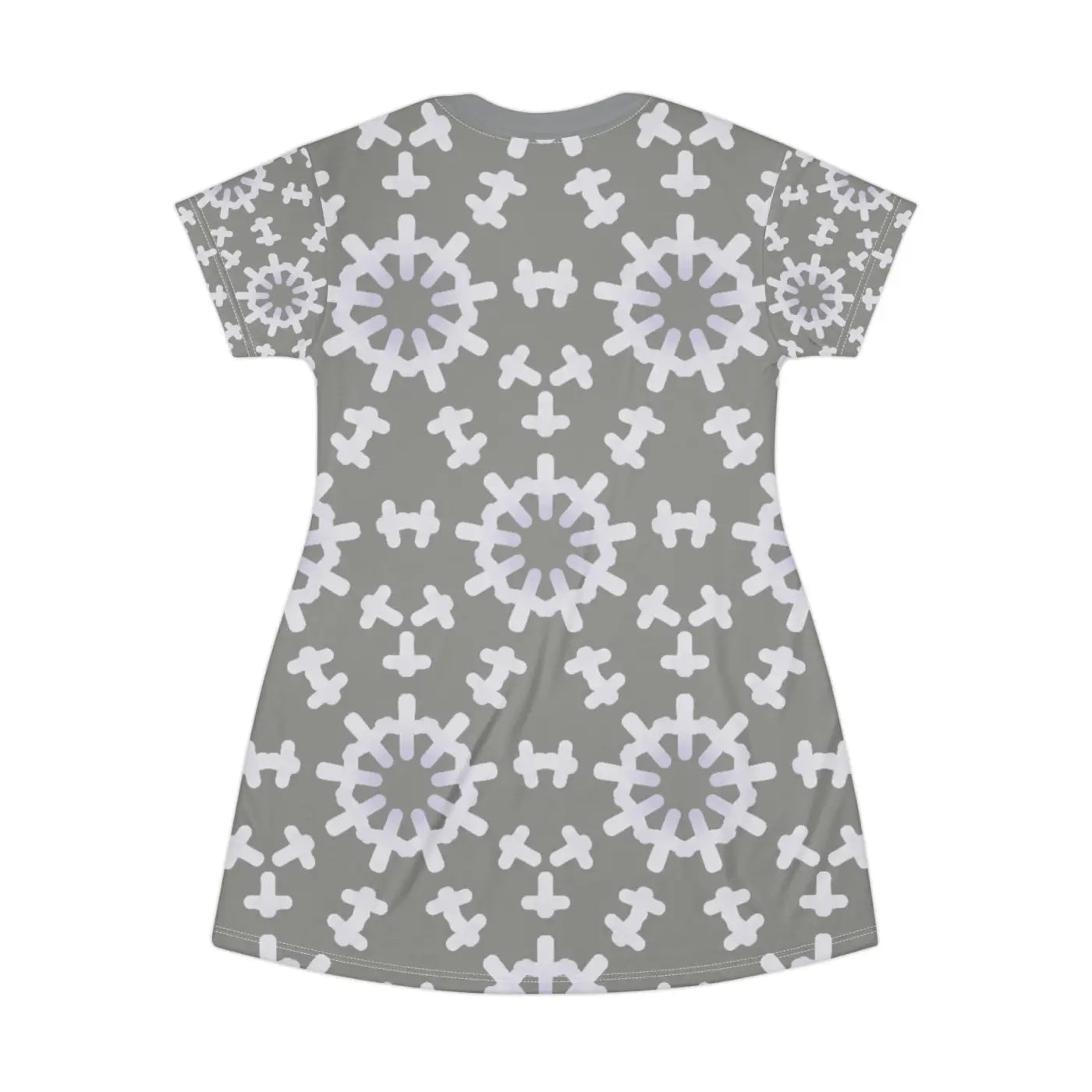 Abstract Geometric Pattern Dress - Statement Style - DipaliZ