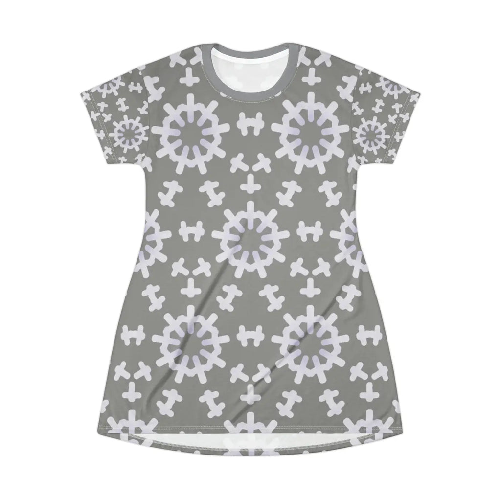 Abstract Geometric Pattern Dress - Statement Style - DipaliZ
