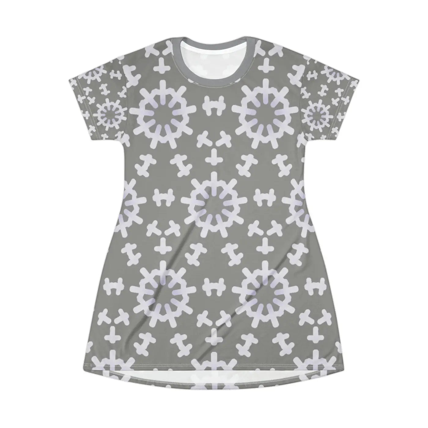 Abstract Geometric Pattern Dress - Statement Style - DipaliZ