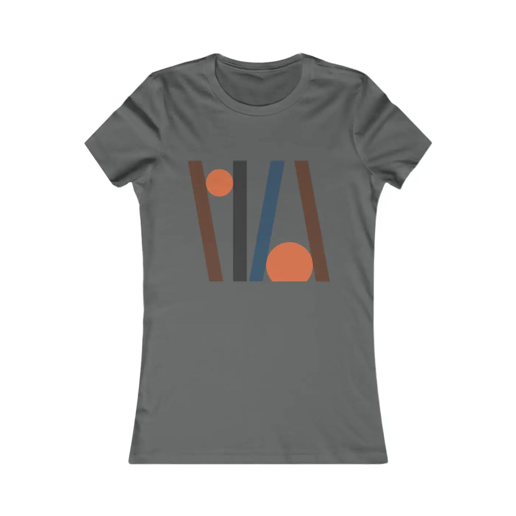 Women's Favorite Tee - Abstract Lines Comfort Style - DipaliZ