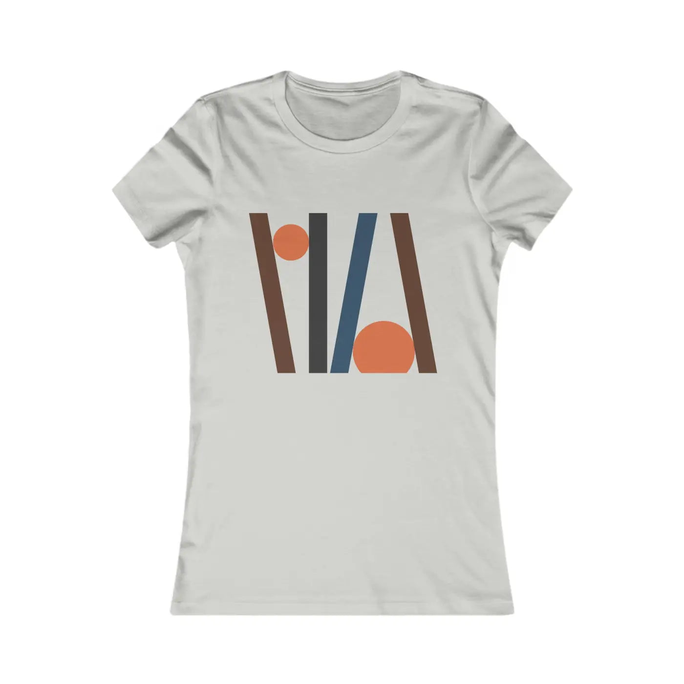 Women's Favorite Tee - Abstract Lines Comfort Style - DipaliZ
