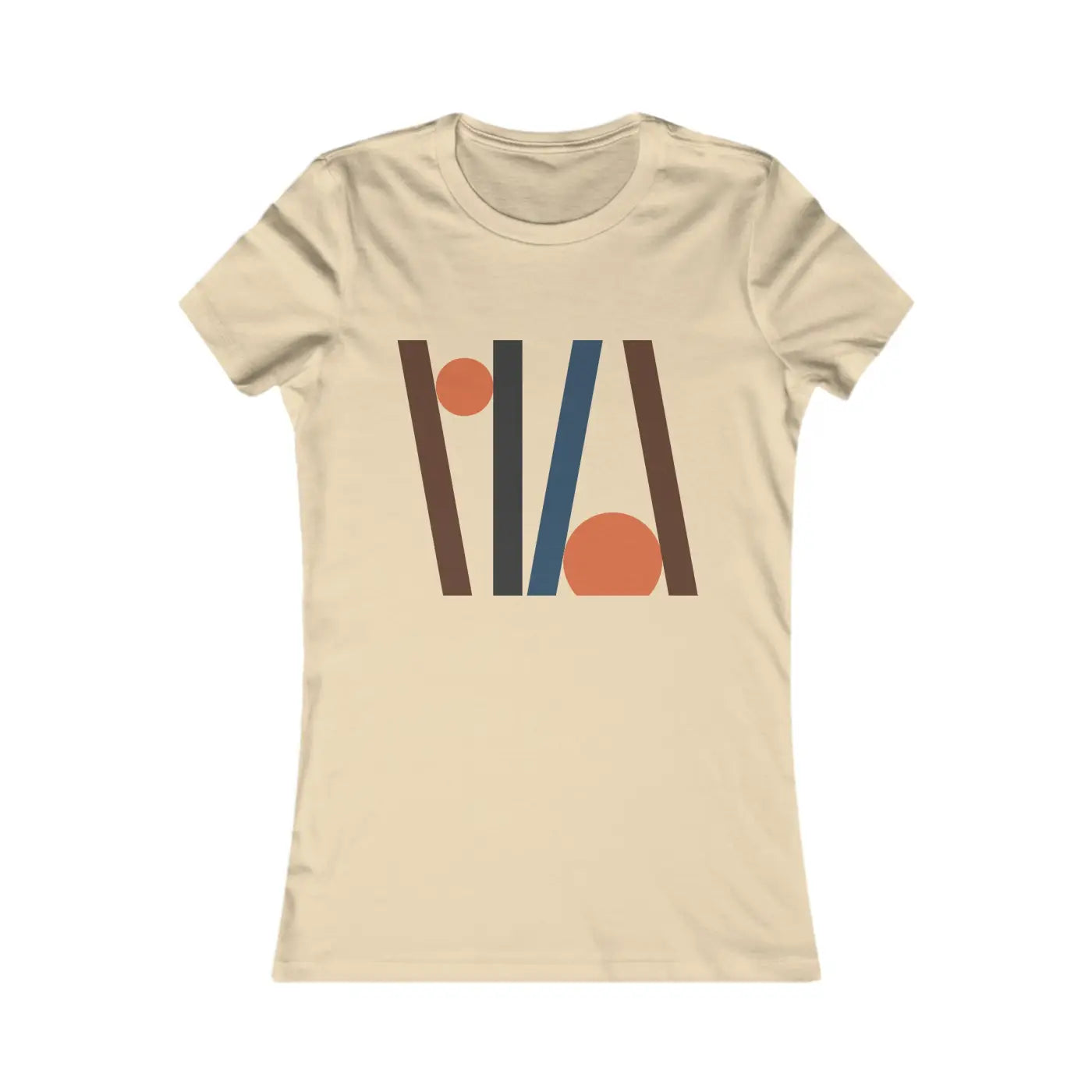 Women's Favorite Tee - Abstract Lines Comfort Style - DipaliZ