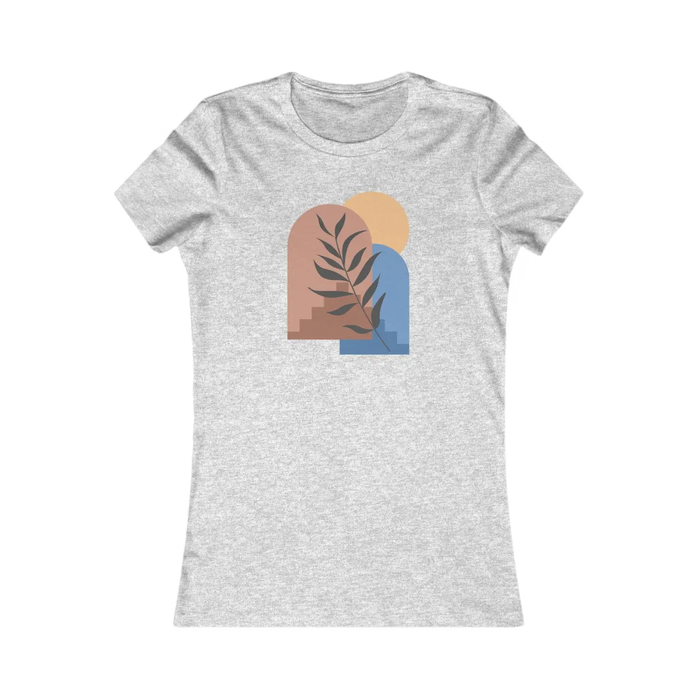 Abstract Nature Art Tee - Women's Everyday Style - DipaliZ