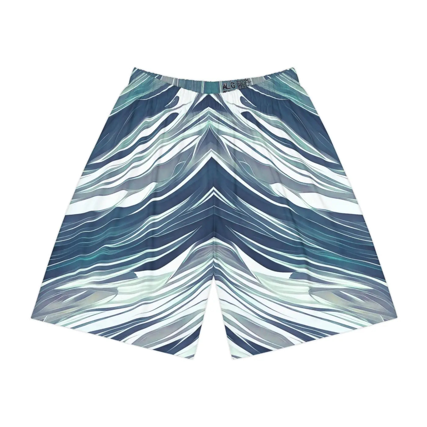 Men's Sports Shorts - Abstract Pattern Performance - DipaliZ