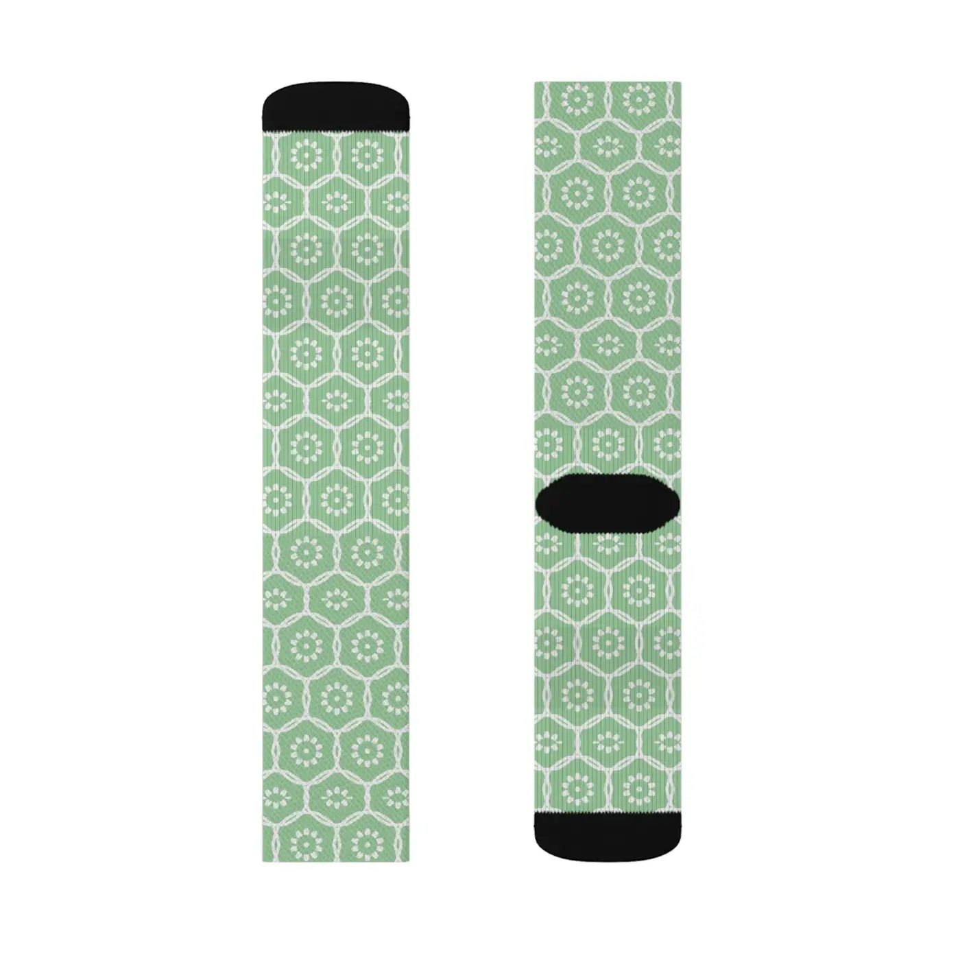Vibrant Sublimation Socks - Abstract Pattern Design - DipaliZ