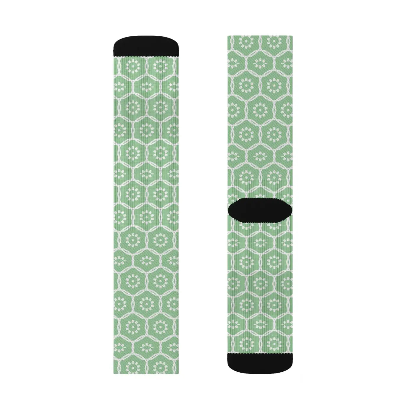 Vibrant Sublimation Socks - Abstract Pattern Design - DipaliZ
