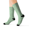Vibrant Sublimation Socks - Abstract Pattern Design - DipaliZ