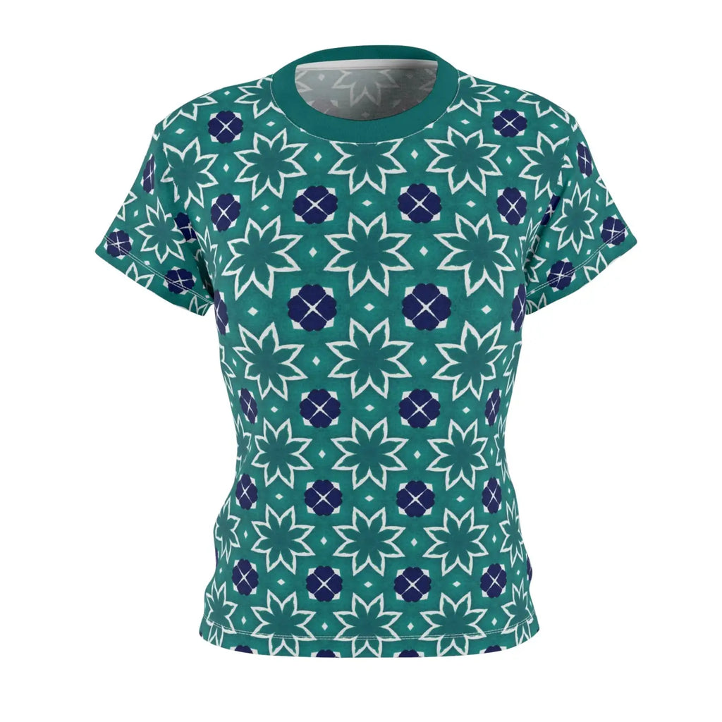 Abstract Pattern AOP Cut and Sew Tee - Streetwear - DipaliZ