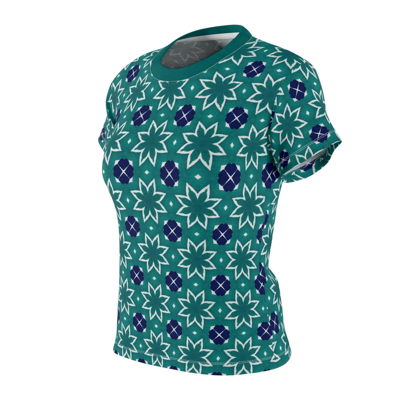 Abstract Pattern AOP Cut and Sew Tee - Streetwear - DipaliZ
