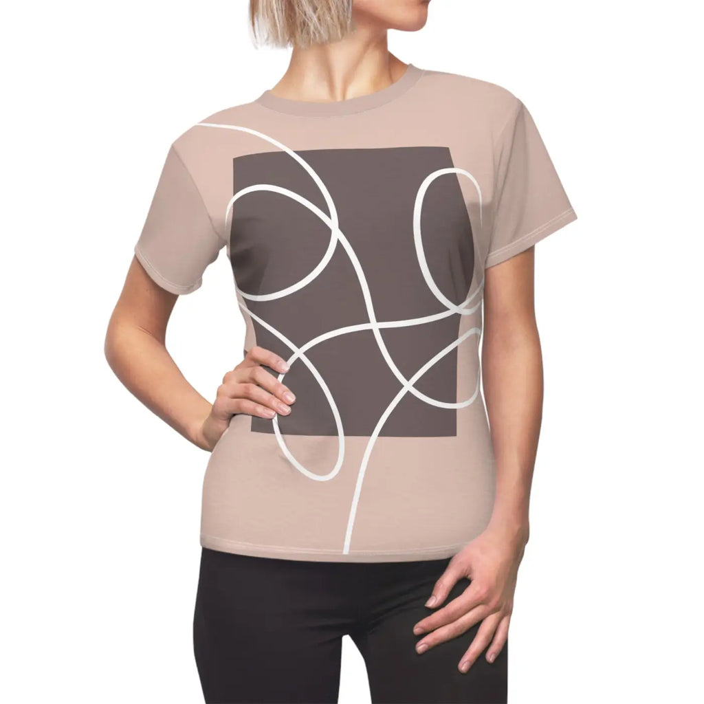Abstract Pattern Tee - Eco-Friendly Gifts for Women - DipaliZ