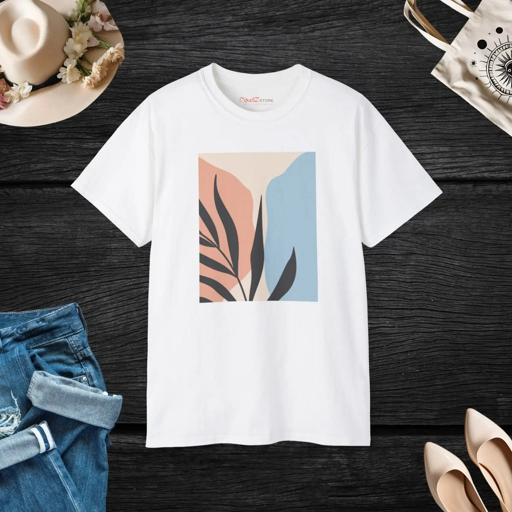 Unisex Ultra Cotton Tee - Abstract Art Design - DipaliZ