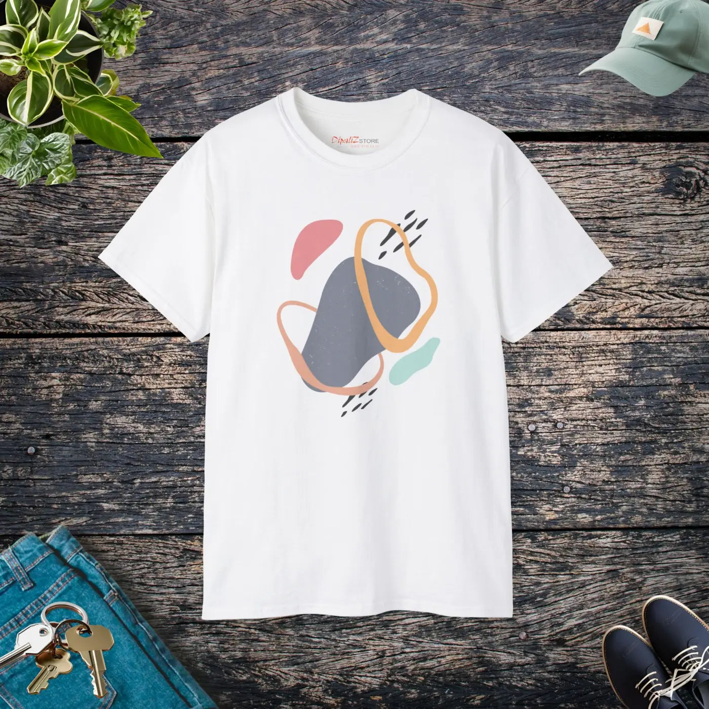 Unisex Ultra Cotton Tee - Bold Modern Style - DipaliZ