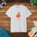 Fire Element Tee - Ultra Cotton Meditation Shirt - DipaliZ