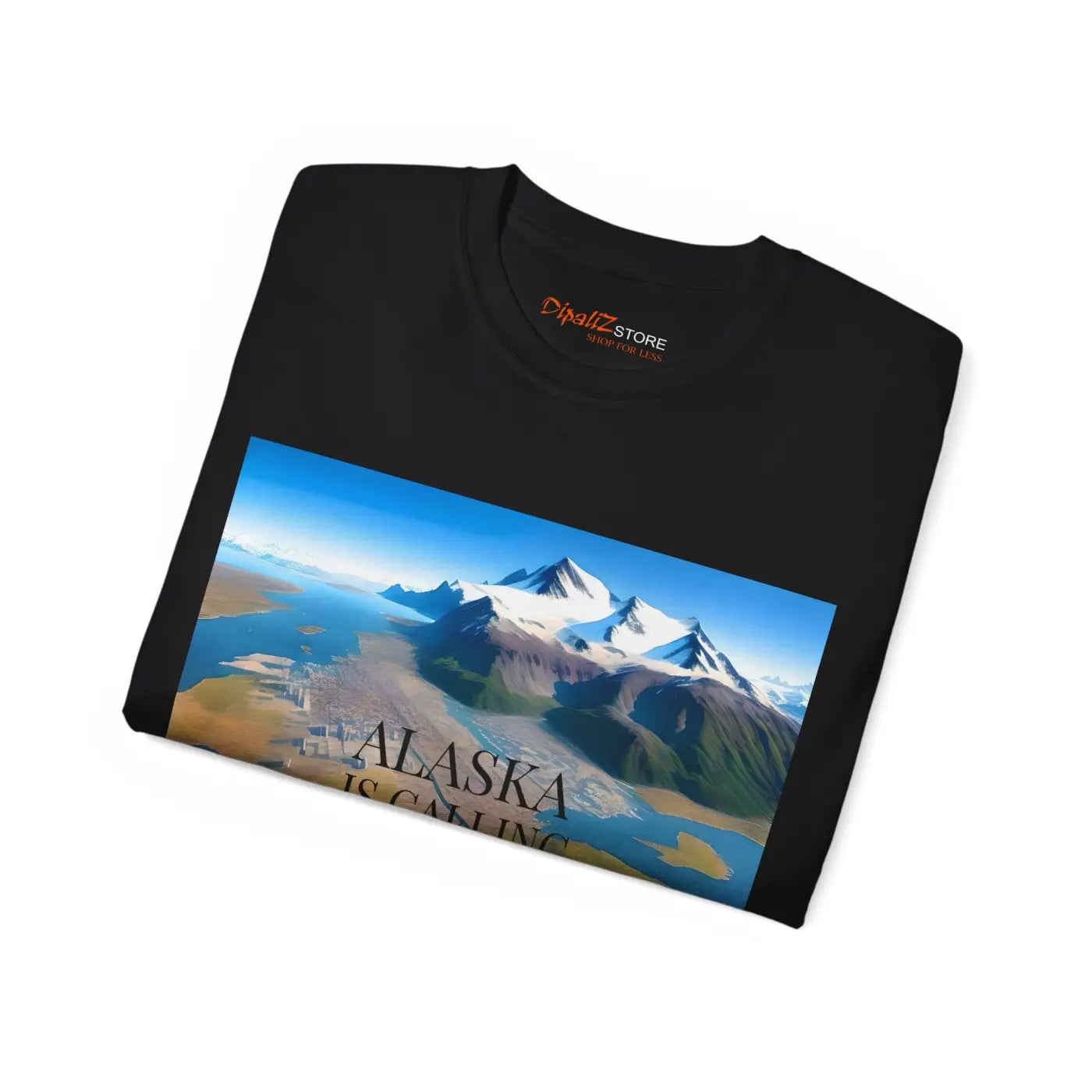 Alaska Is Calling Ultra Cotton Tee - Adventure Design - DipaliZ