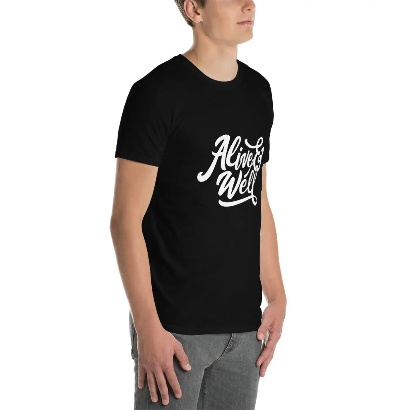 Short Sleeve Unisex T Shirt - Ring Spun Cotton Comfort - DipaliZ