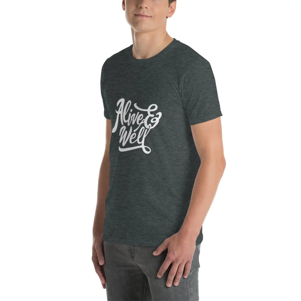 Short Sleeve Unisex T Shirt - Ring Spun Cotton Comfort - DipaliZ