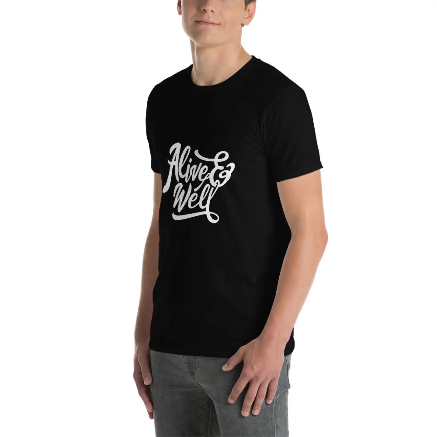Short Sleeve Unisex T Shirt - Ring Spun Cotton Comfort - DipaliZ