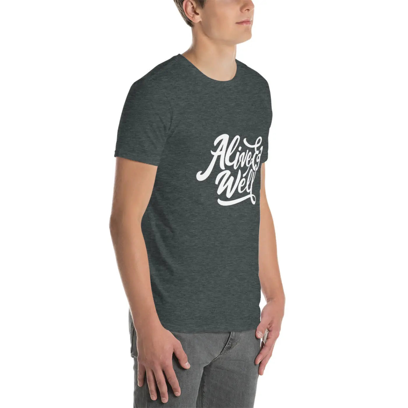 Short Sleeve Unisex T Shirt - Ring Spun Cotton Comfort - DipaliZ
