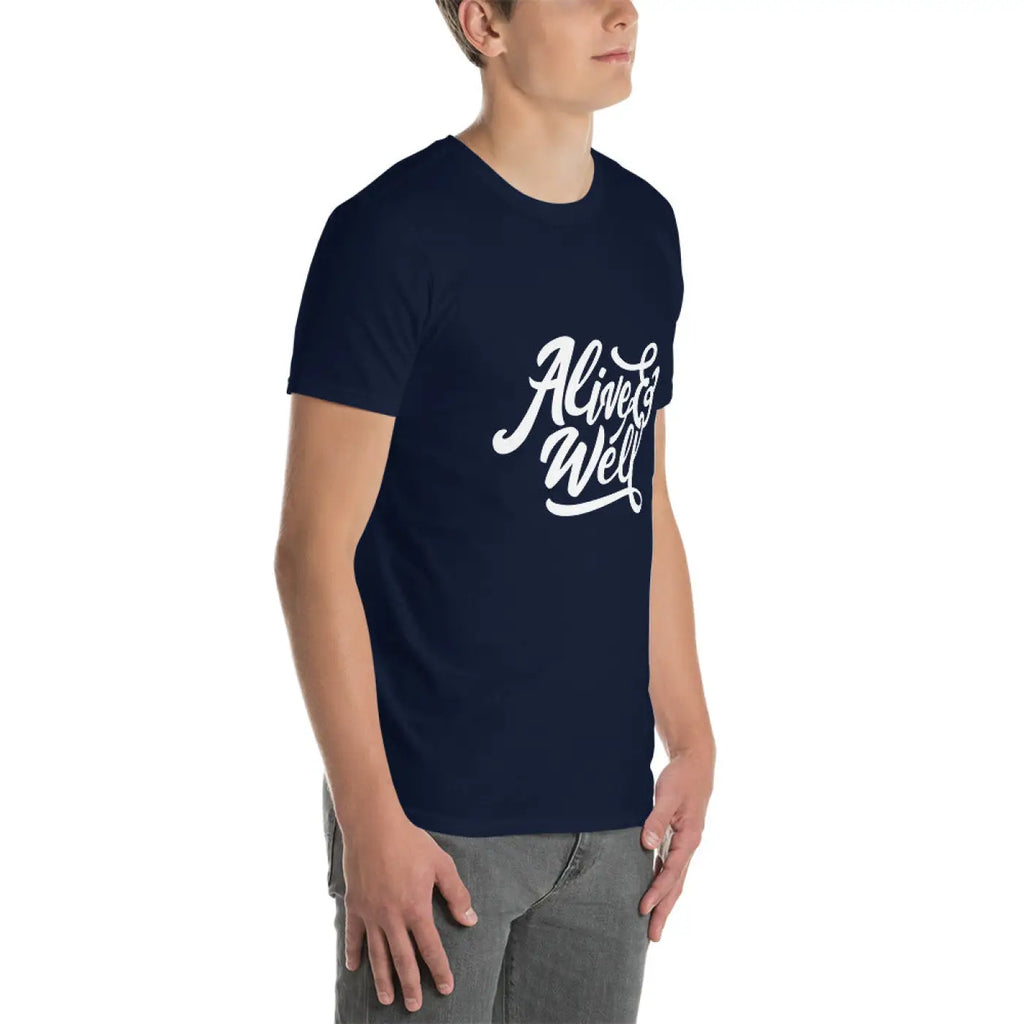 Short Sleeve Unisex T Shirt - Ring Spun Cotton Comfort - DipaliZ