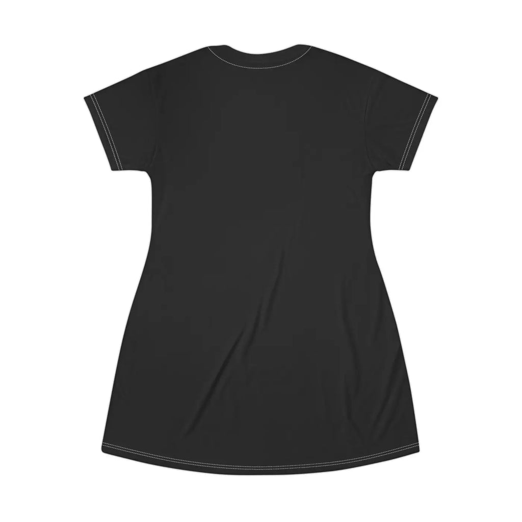 Romantic T-Shirt Dress - Love Hearts Design - DipaliZ